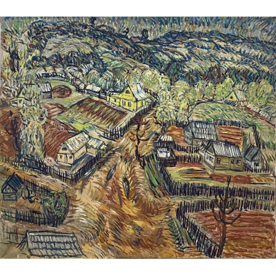 Landscape in Auvers