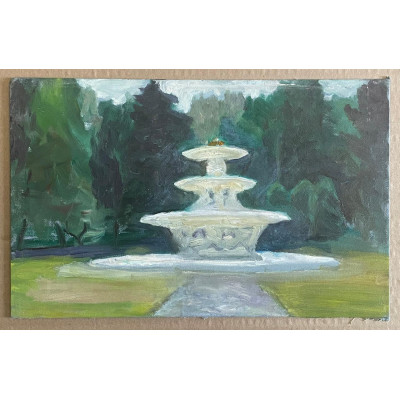 Фонтан в парке Горького