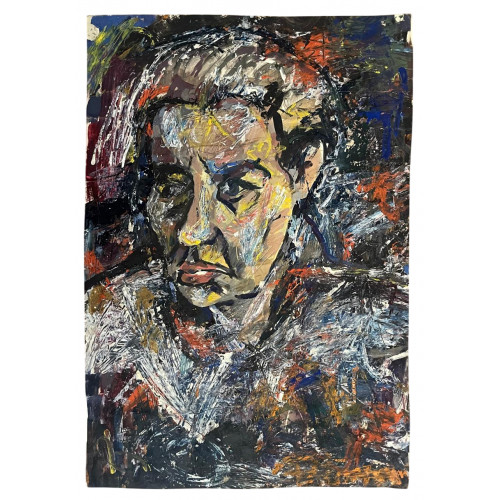 Картина Портрет в красках, художник Теплухин Владимир Николаевич