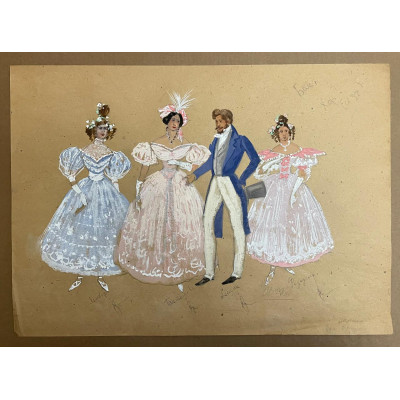 Костюмы к балету и спектаклю - 3 работы