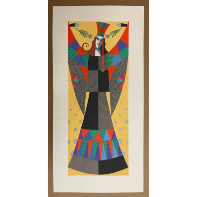Костюм девушки 1990 г