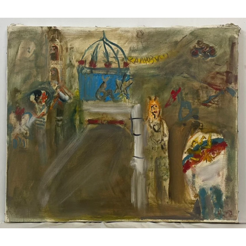 Картина Тверская 2008 г, художник Конышева Натта Ивановна