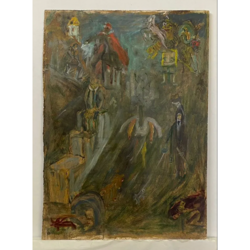 Картина Тверская 2016 г, художник Конышева Натта Ивановна