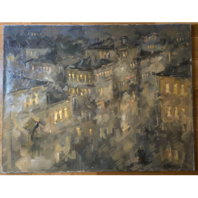 Ночной городской пейзаж