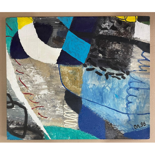 Картина Пейзаж 1996 г, художник Ланг Олег Владимирович