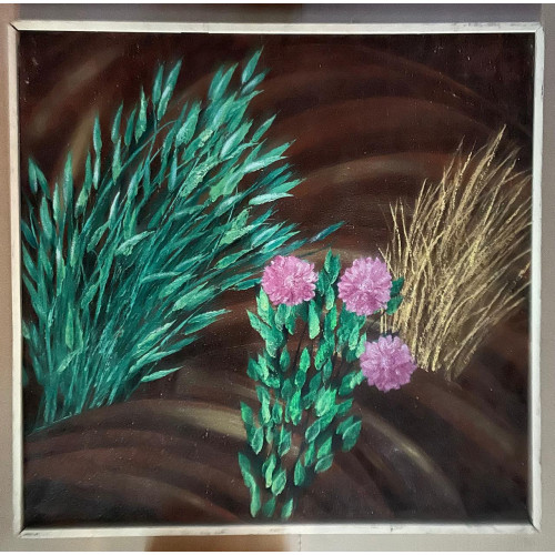 Картина Звенела весной, 1978 г, художник Лепин Анатолий Васильевич