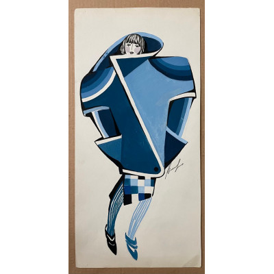 Эскизы модельера - 3 работы