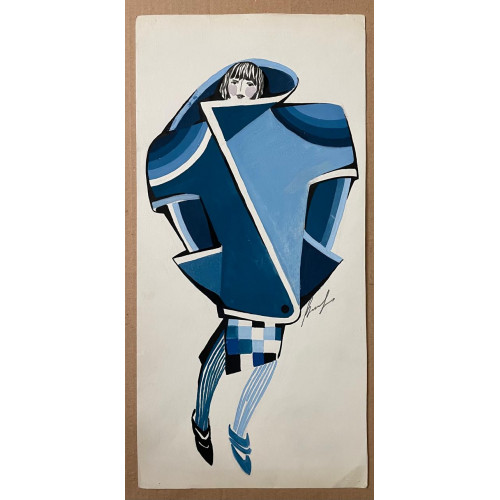 Картина Эскизы модельера - 3 работы, художник Зайцев Вячеслав Михайлович