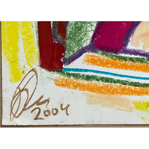 Картина Авангард с мотивом, художник Заполянский Гавриил Аронович