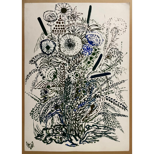 Картина Полевой букет - 2 работы, художник Заполянский Гавриил Аронович