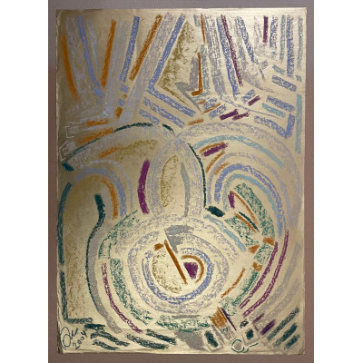 Абстракция в золоте - 2 работы