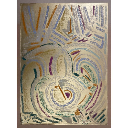 Картина Абстракция в золоте - 2 работы, художник Заполянский Гавриил Аронович