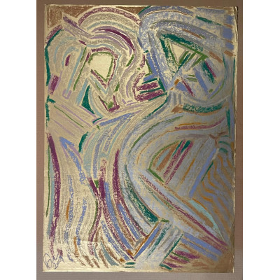 Абстракция в золоте - 2 работы