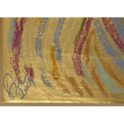 Абстракция в золоте - 2 работы