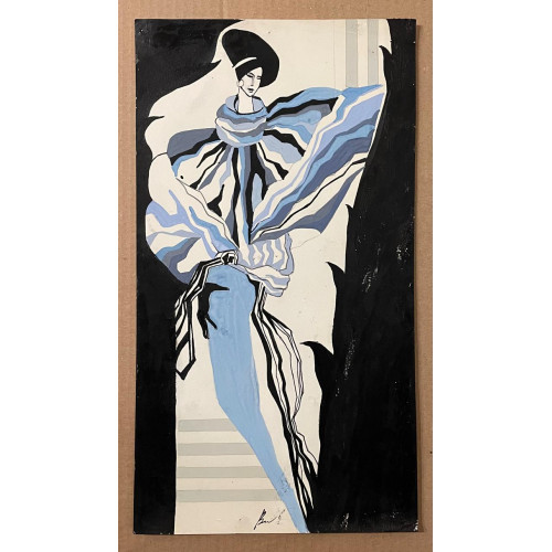 Картина Роковое платье, художник Зайцев Вячеслав Михайлович