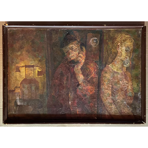 Картина Телефонный разговор, художник Волохов Сергей Александрович