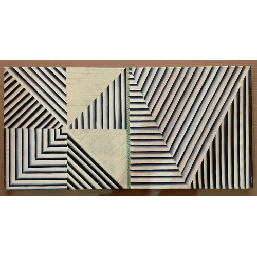 Картина Чёрно-белая геометрия, художник Лепин Анатолий Васильевич