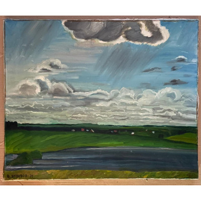 На даче, 2 работы