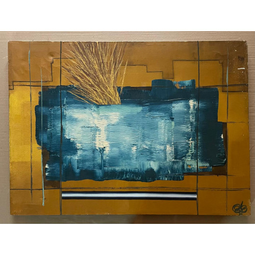 Картина Озеро, художник Лепин Анатолий Васильевич