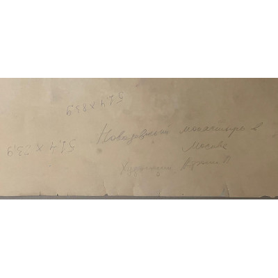 Новодевичий монастырь в Москве 1970 год