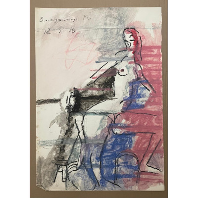 Абстракция 2 девушки