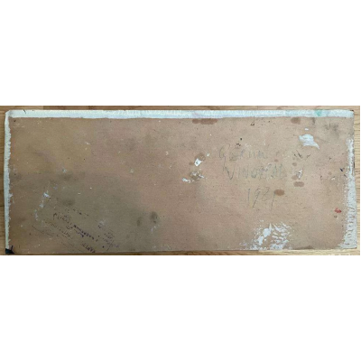 Абстракция маслом 1981 год