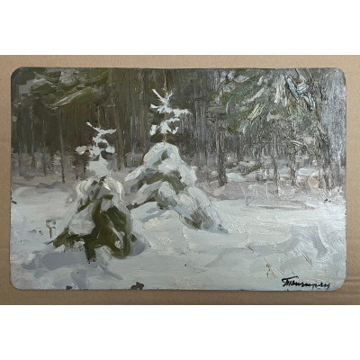 Заснеженные ёлки