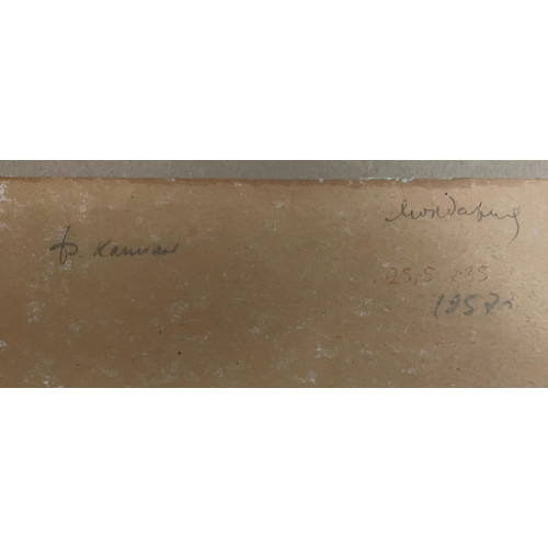 Картина Молдавия 1957 год, художник Каплан Фаня Максовна