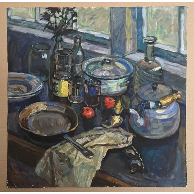 Натюрморт с посудой