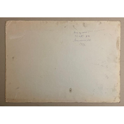 Вид из окна. Дом художник