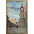 Картина Храм, что в Климентовском переулке 7. Москва, художник Земблинова Наталья Сергеевна 