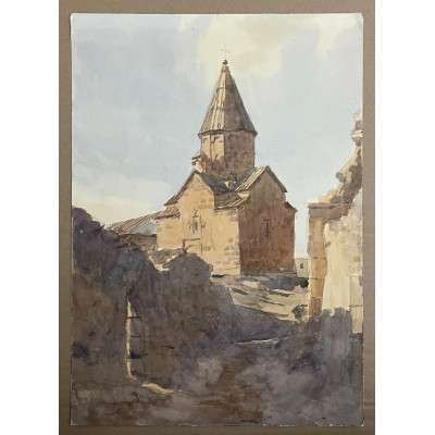 Дорога к храму. Армения