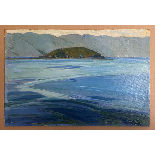 Картина Голубое озеро, художник Тер-Авагян Елена