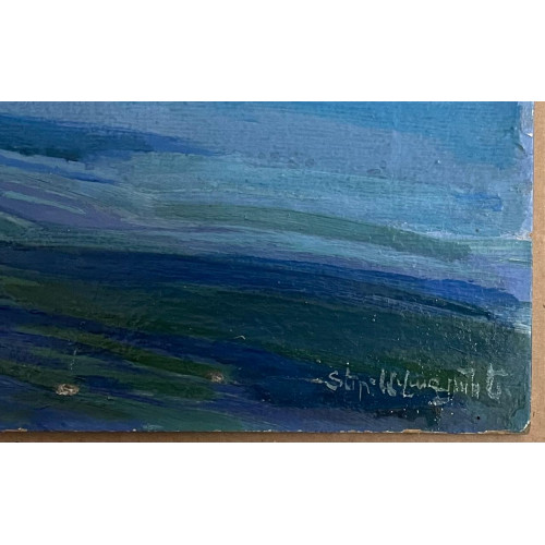 Картина Голубое озеро, художник Тер-Авагян Елена