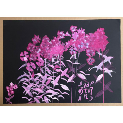 Цветы с розовыми лепестками