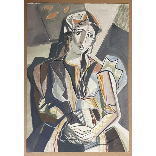 Картина Задумчивая, художник Кулаков Вадим Алексеевич