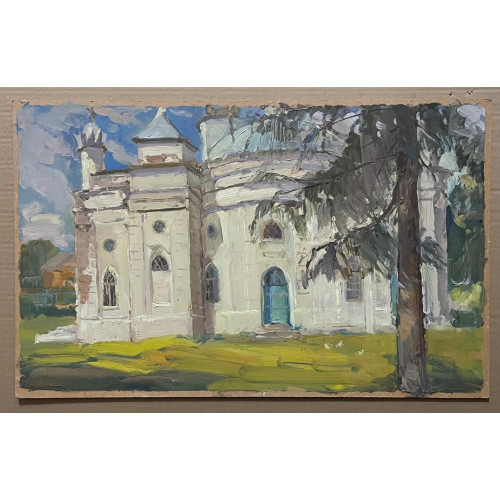 Картина Вековой храм, художник Пермиловский Владимир Анатольевич