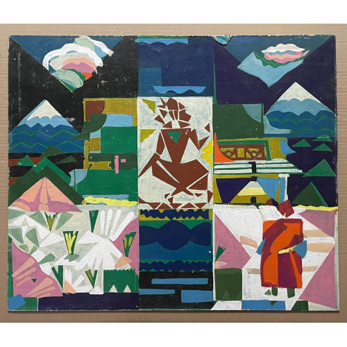 Картина Дорога в храм, художник Джемаль Джаид Шамильевич