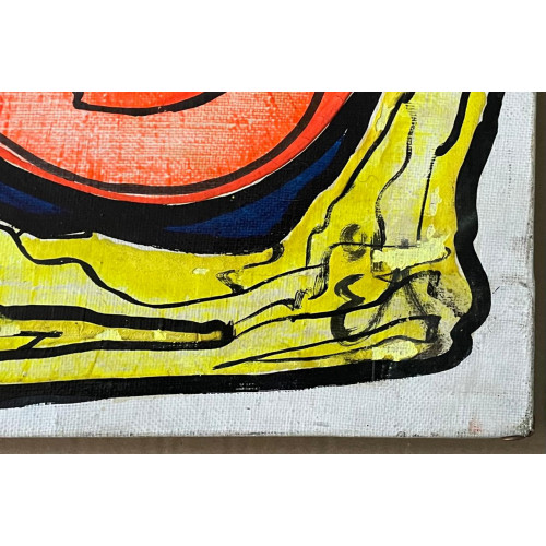 Картина Сюр 1991 год, художник Вахтангов Евгений Сергеевич 