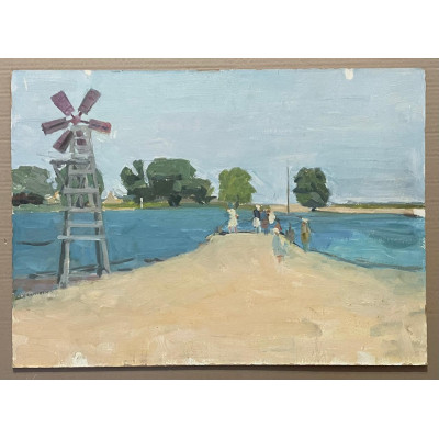 Пляж у реки