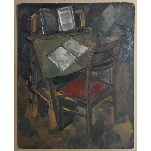 Картина Работы на заводе. Двусторонняя. , художник Расторгуев Евгений Анатольевич