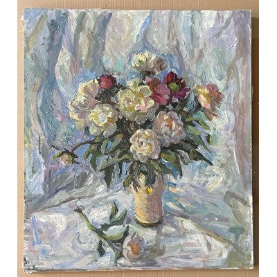 Натюрморт на белой ткани