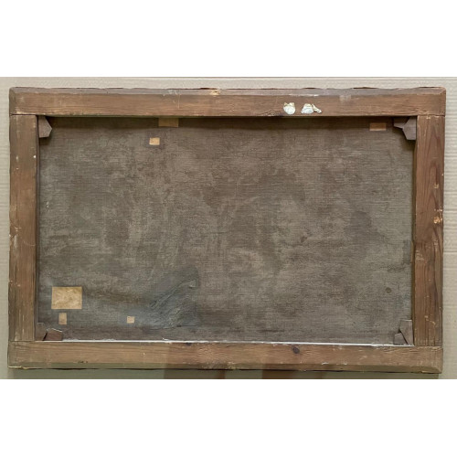 Картина Скамейка у реки, художник Неизвестный художник