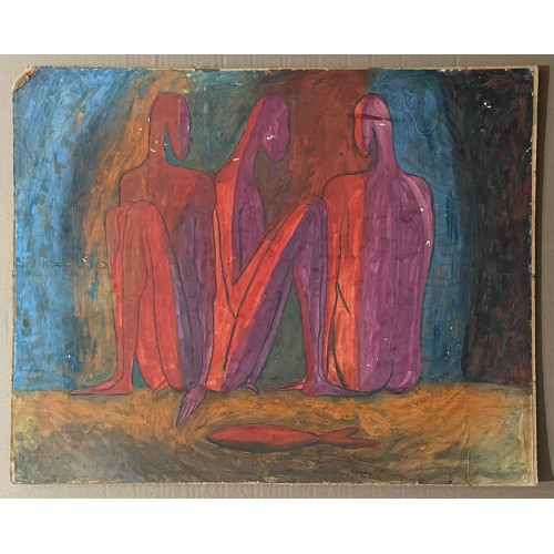 Картина У озера, художник Евсеев Игорь Юрьевич