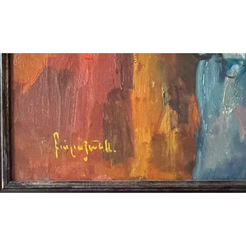 Картина Клоуны, художник Балаян Альберт Арменакович