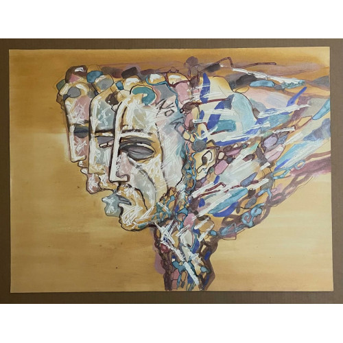 Картина Женщины и мужчины, художник Шафранский Александр Степанович