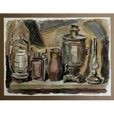 Полка на чердаке