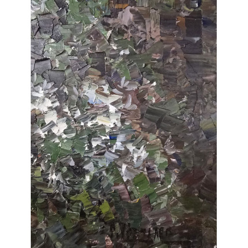 Картина Клематисы, художник Хрусталев Сергей Викторович