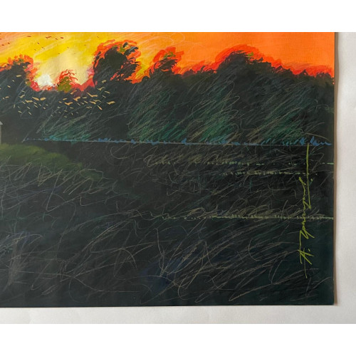 Картина Наблюдая заказ, художник Григорьев Александр Ефимович