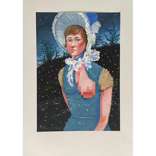 Картина Дама сердца, художник Григорьев Александр Ефимович